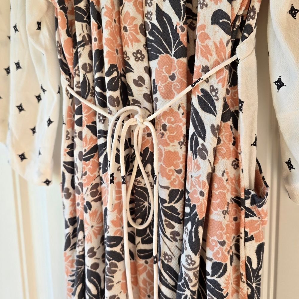 Free People White and Pink Floral Mini Dress - Picture 10 of 15